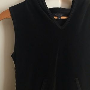 Burberry terry cloth material coverup